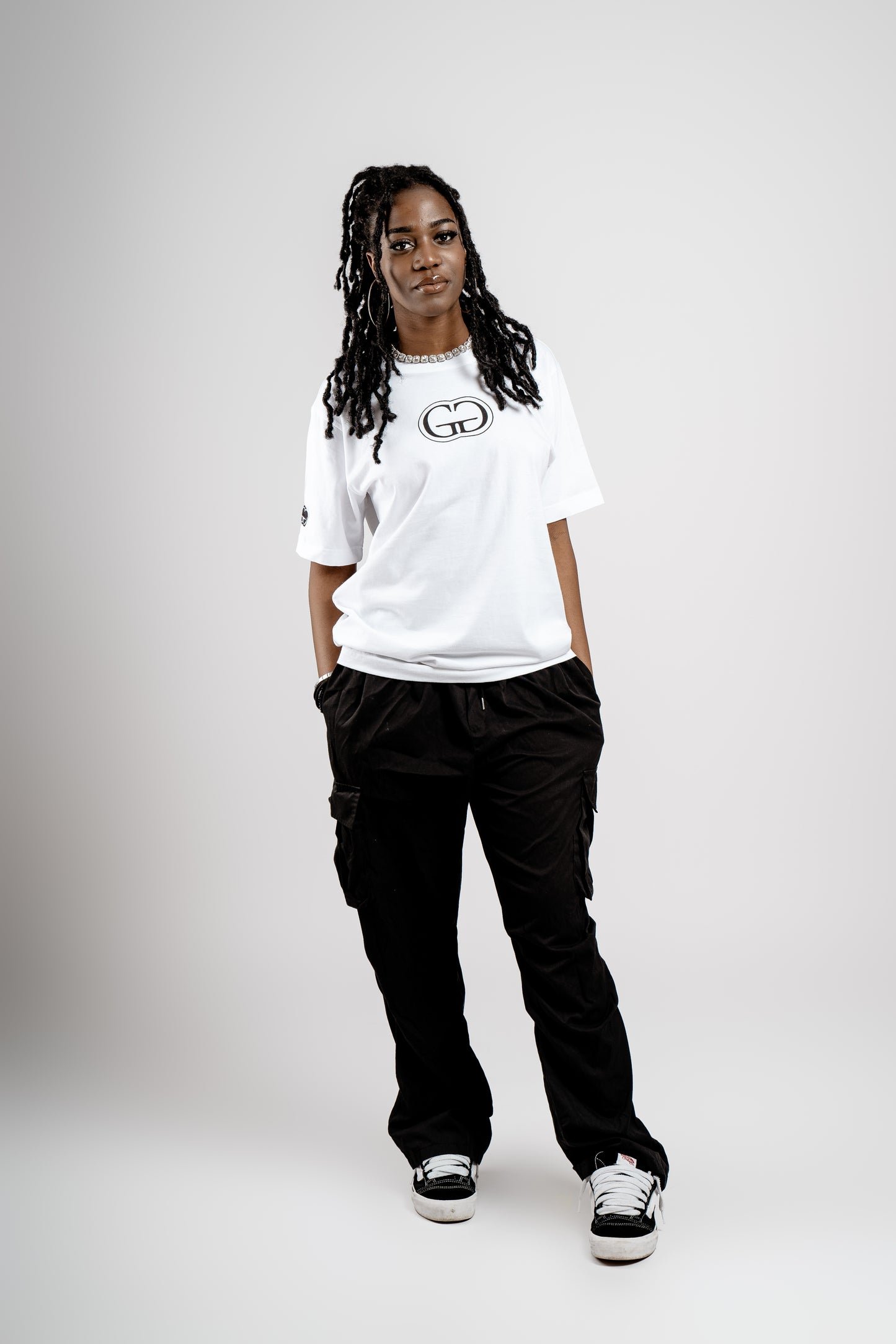 GG Logo Tee - White