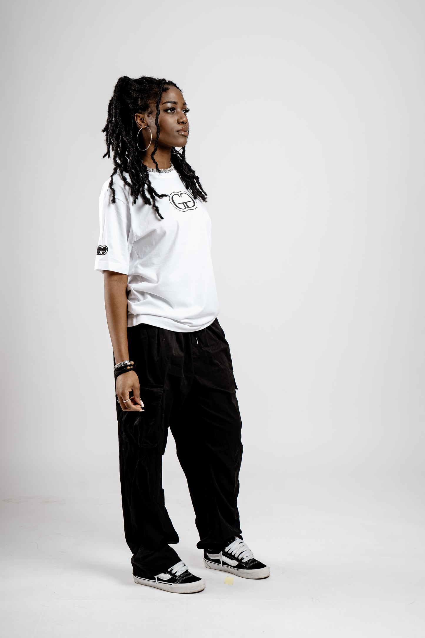 GG Logo Tee - White