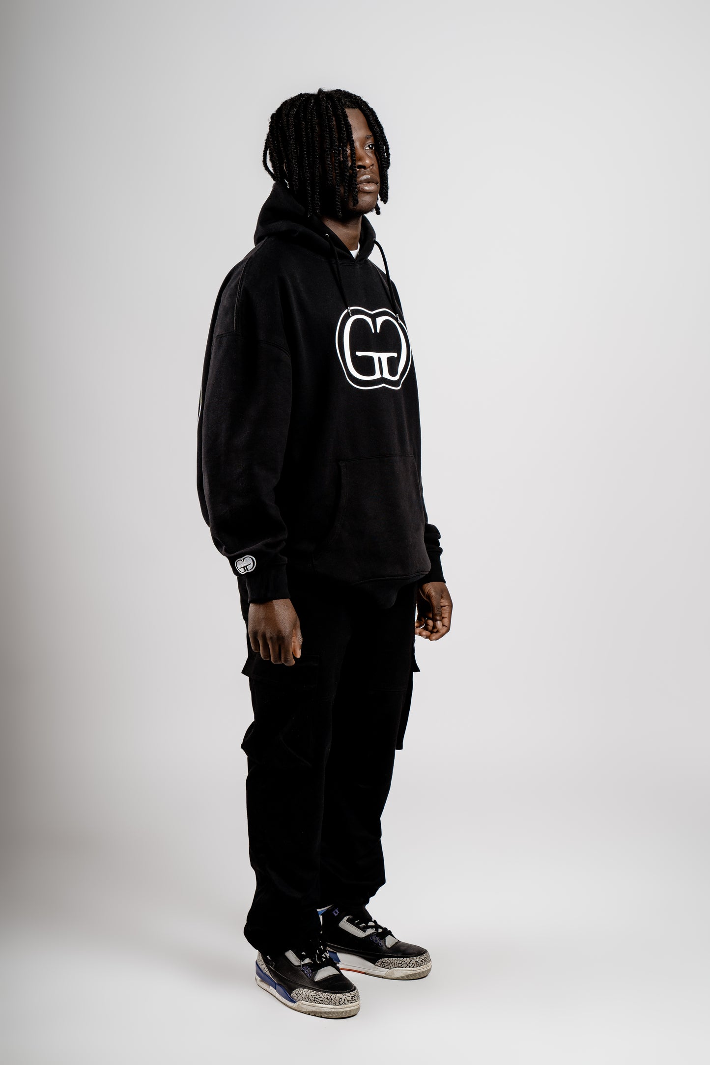 BIG GG Gang Hoodie - Black