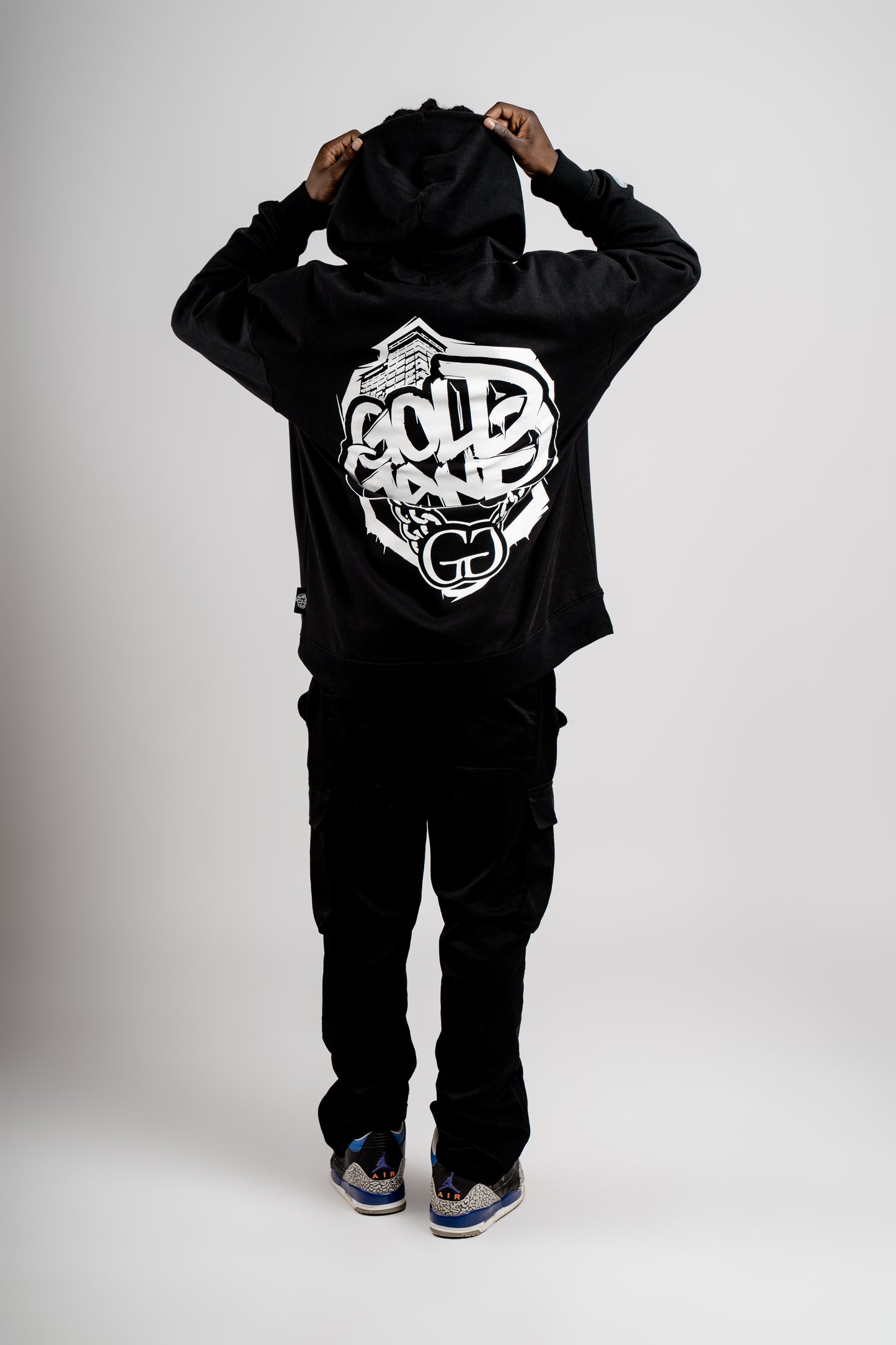 BIG GG Gang Hoodie - Black