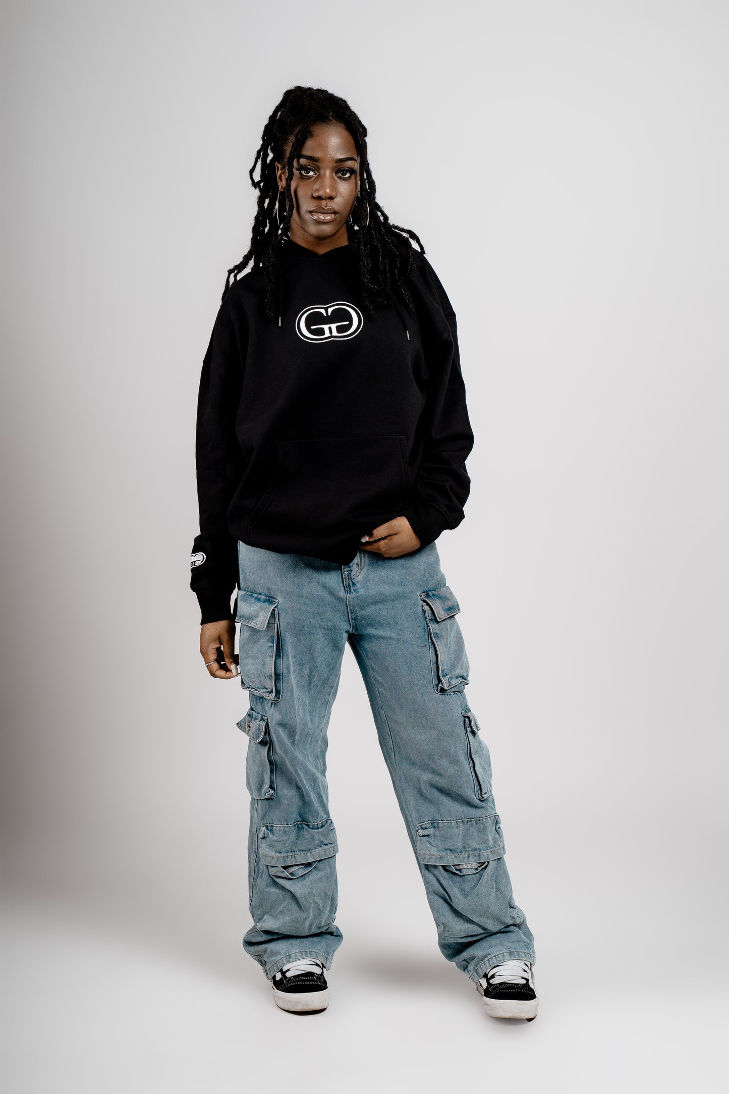 GG Gang Hoodie - Black
