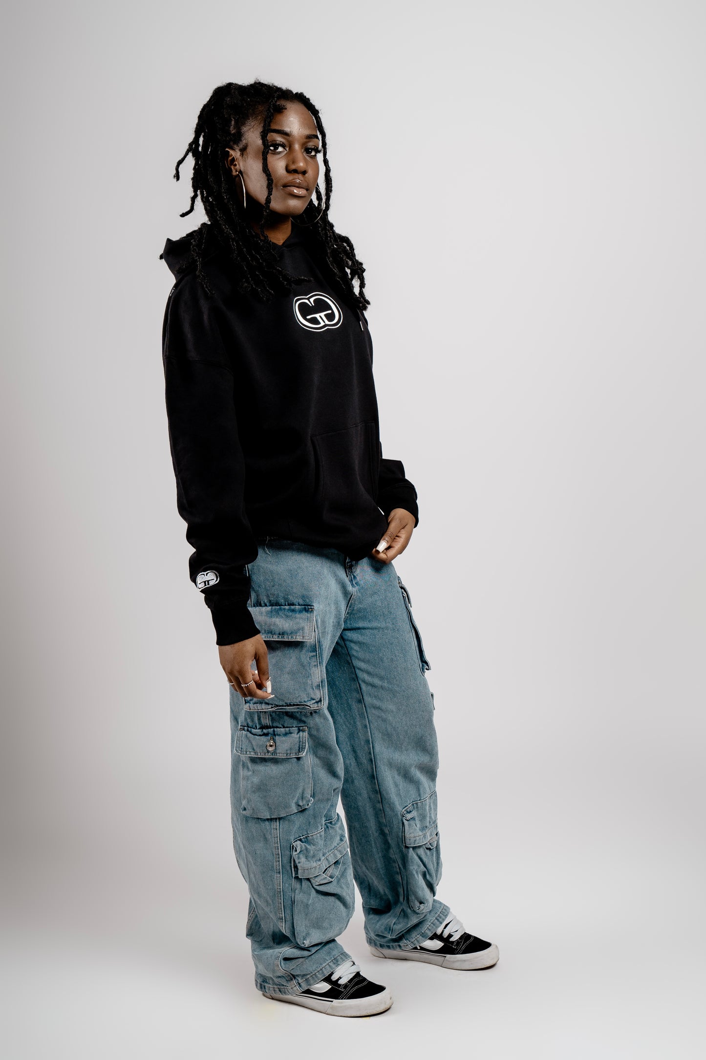 GG Gang Hoodie - Black