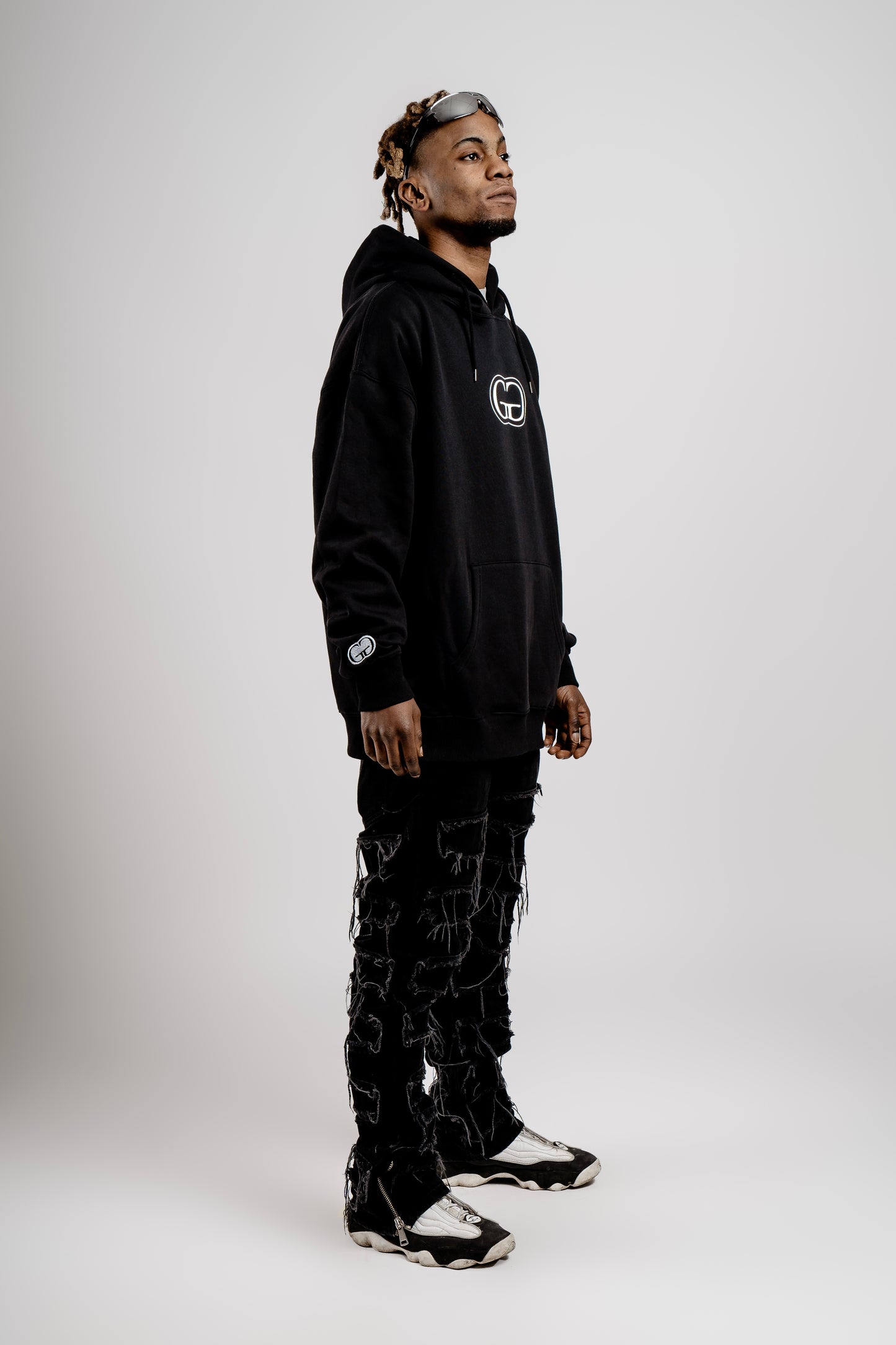 GG Gang Hoodie - Black