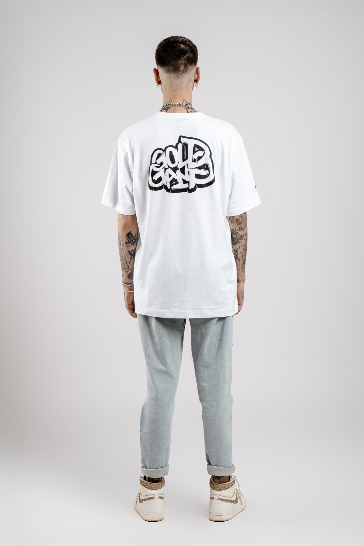 GG Logo Tee - White