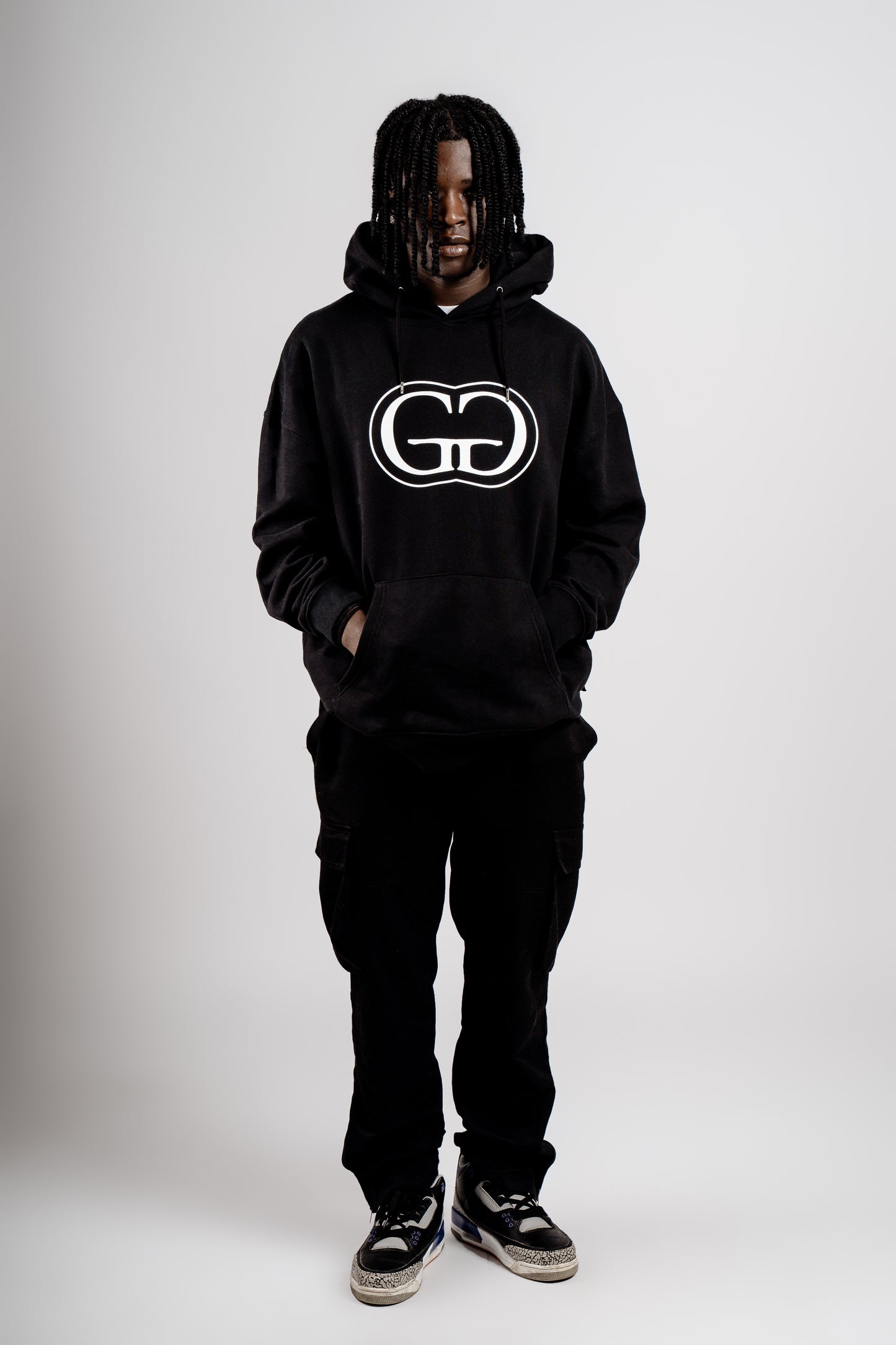 BIG GG Gang Hoodie - Black