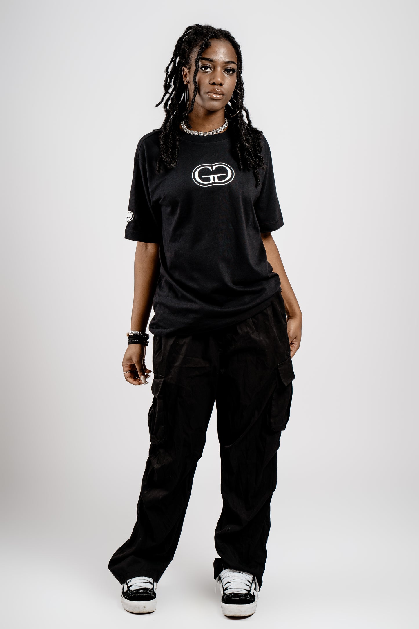 GG Logo Tee - Black