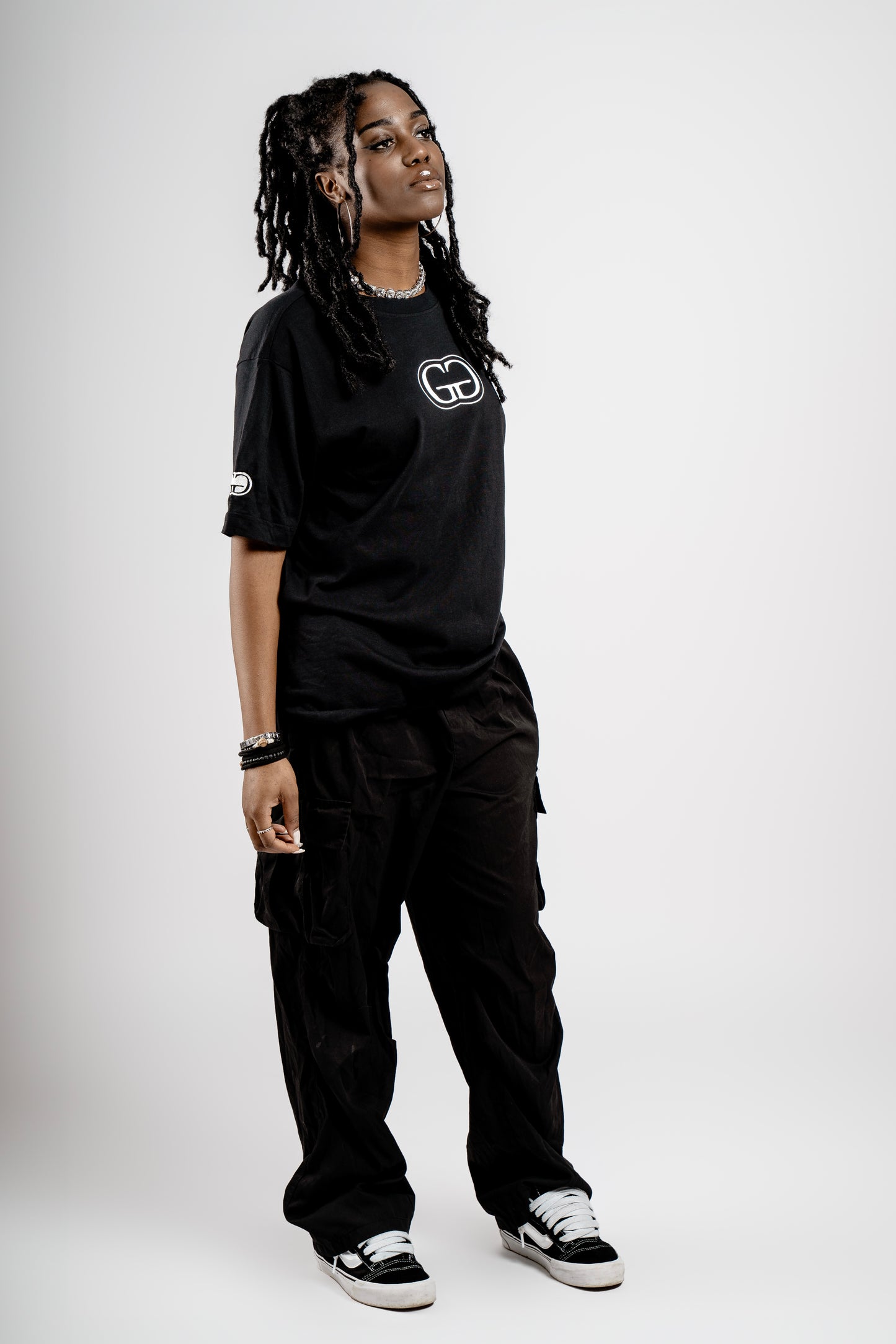 GG Logo Tee - Black