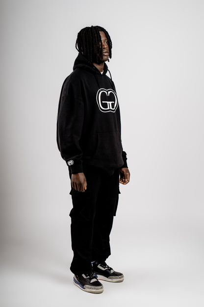 BIG GG Gang Hoodie - Black