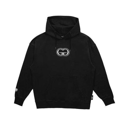 GG Logo Hoodie - Black
