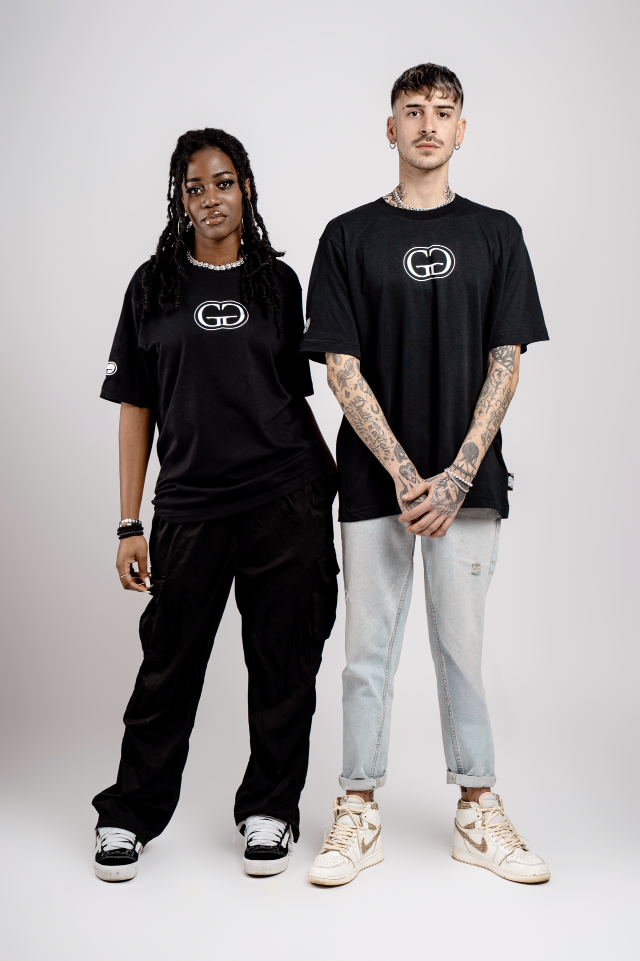 GG Logo Tee - Black